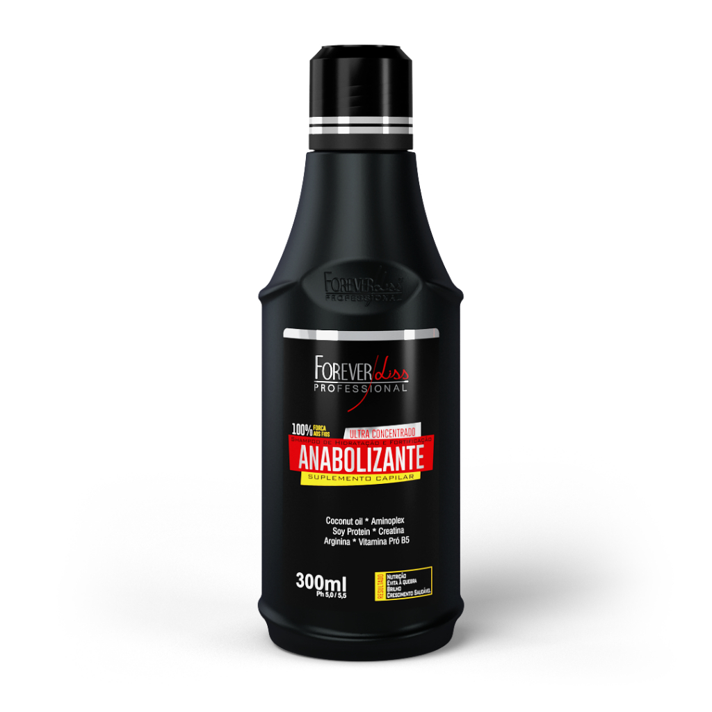 Shampoo Anabolizante Capilar Forever Liss Crescimento 300ml