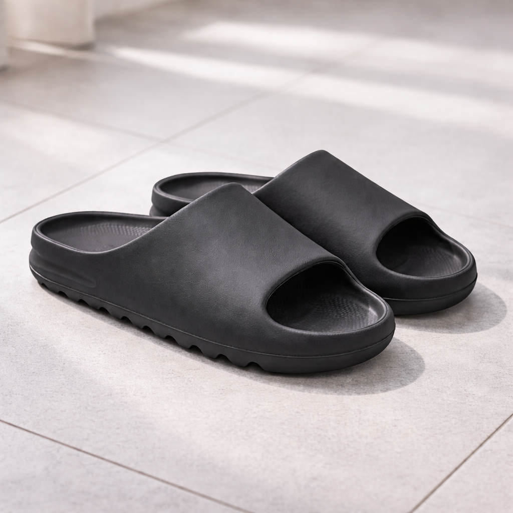 Chinelo Sandália Masculino Slide Nuvem Anatômico Fly feet Mion Confortável Ortopédico