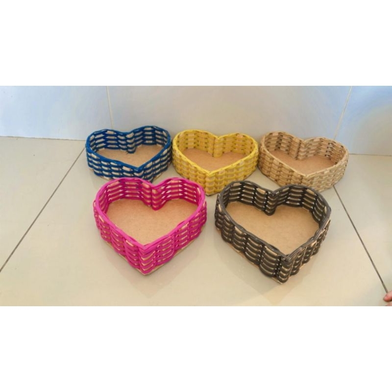 cesta coração kit com 10 peças  20×14×5cm cesta café da manhã,chocolate,dias das mães,namorados,Páscoa,Natal