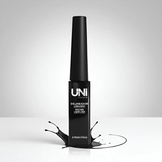 Lápis Delineador liquido Cílios Traço Fino A prova d'água Preto UNImakeup em Oferta na Shopee