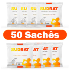 Repositor Hidroeletrolítico Isotônico Em Pó Sudrat 50 Sachês De 10g Cada (Repositor Energético)