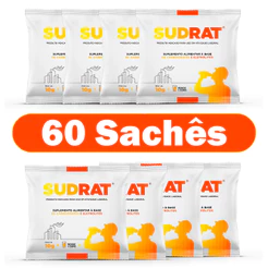 Repositor Hidroeletrolítico Isotônico Em Pó Sudrat 60 Sachês De 10g Cada (Repositor Energético)