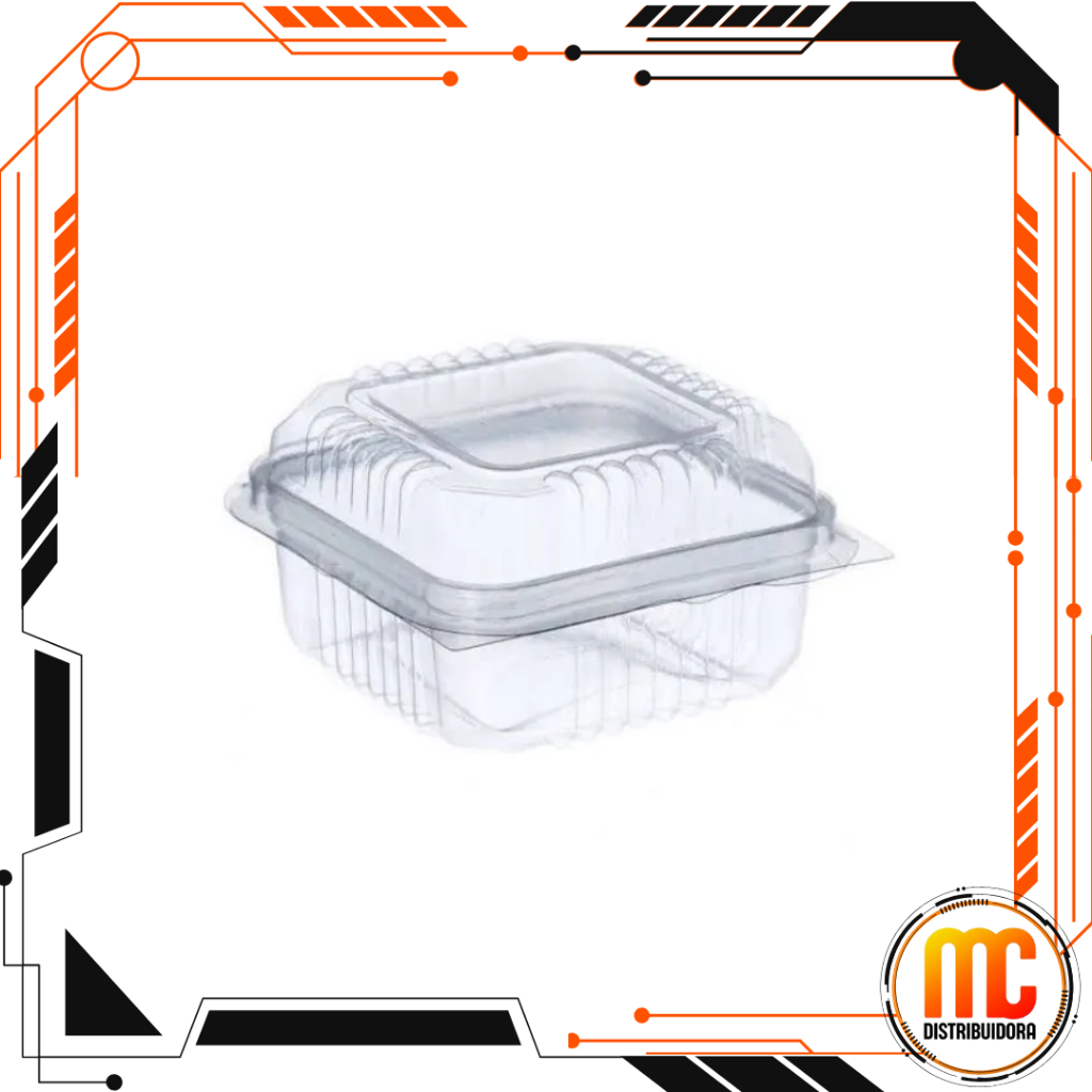 300 Unidades Embalagem 641 Resistente Para Lanches Delivery Marmitex Embalagens Alimenticias em Oferta na Shopee