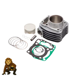 KIT MOTOR CILINDRO PISTAO E ANEIS HONDA XRE 190