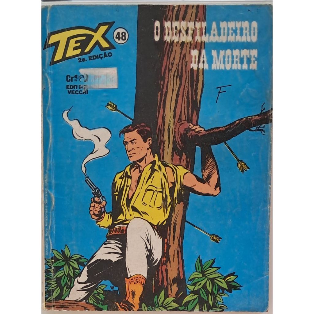Gibi HQ - TEX nº 48 - Editora Vecchi - Desfiladeiro da morte - 1981 - 2ª Edição