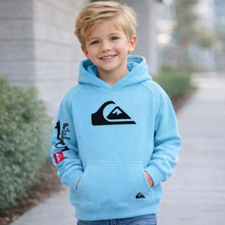 Moletom Canguru Infantil Com Capuz e Bolso Alta Qualidade Estampa Quiksilver em Oferta na Shopee