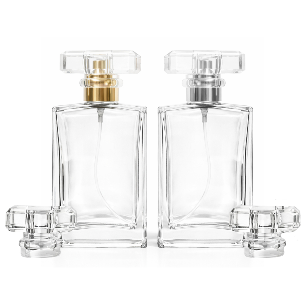 Kit 3 e 10 Frascos de Perfume Perfeito 50ml - Com Válvula Spray Luxo Rosca 13 - Vidro para Perfume HomeSpray