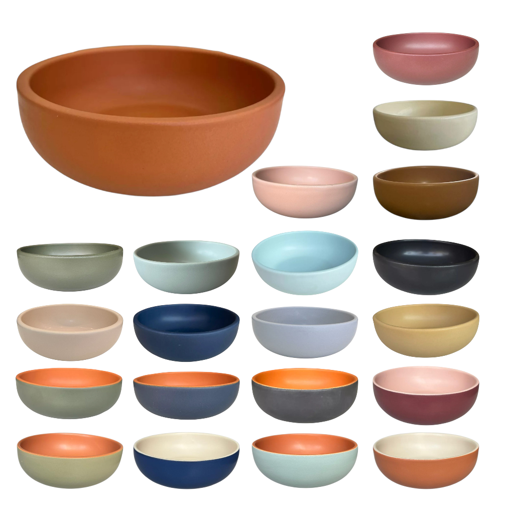 Bowl 500 ml em Cerâmica Rústica Unitário Várias Cores Disponíveis em Oferta na Shopee