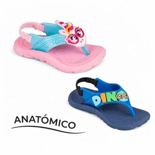 Chinelo Bebê Infantil Com Elástico Antiderrapante Confortável em Oferta na Shopee