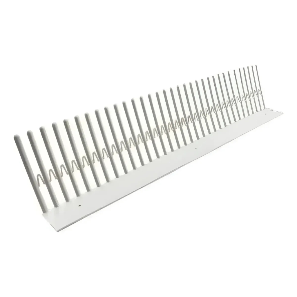 Tela Passarinheira Universal Cinza Sândalo 50cm – Evita Entrada de Pássaros | Kit 10 Peças