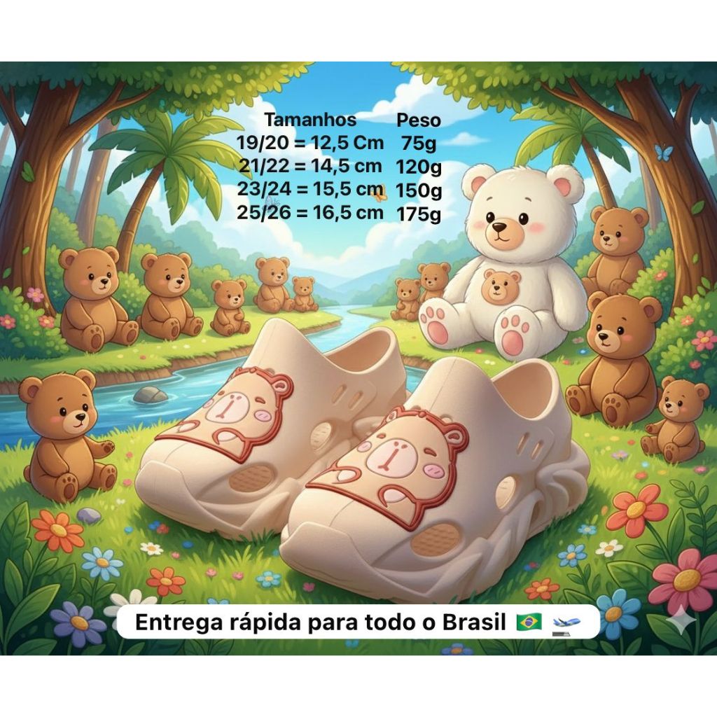 Sandalia Babuche de Plataforma Capivara - Delicada e Super Leve , Varias Cores - Antiderrapante e Confortavel!