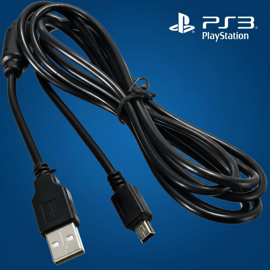 Cabo V3 Carregador Usb PS3 GPS Câmera Digital Radio Som 1.5M