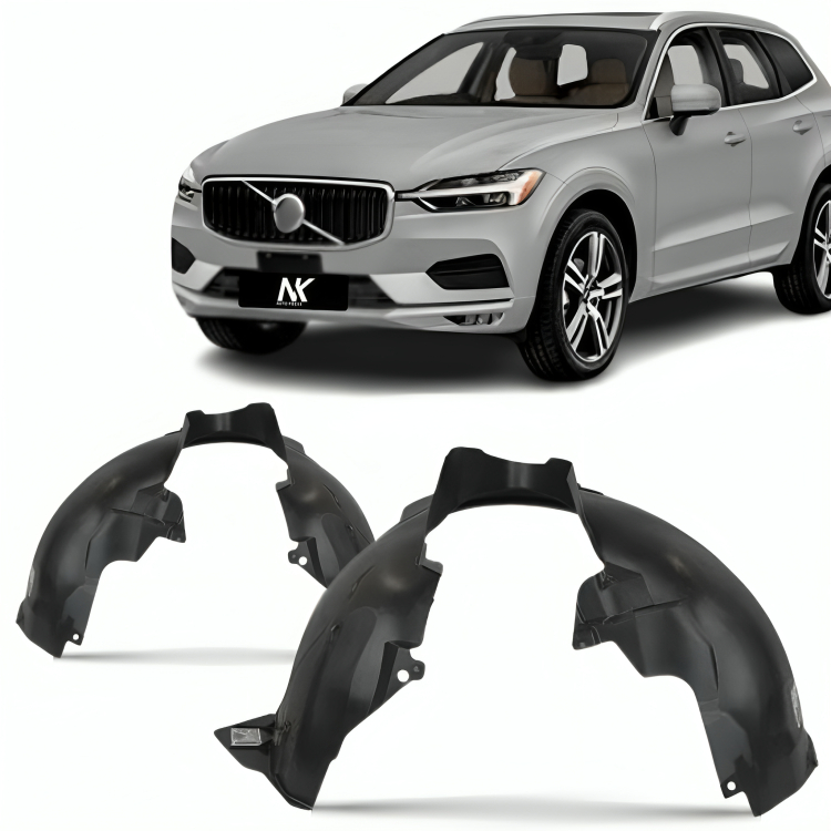 Par/UN Parabarro Dianteiro XC60 2018 2019 2020 2021 1ª Linha PARABARRO ASA URUBU MORCEGAO FORRO RODA BATE PEDRA CASCA