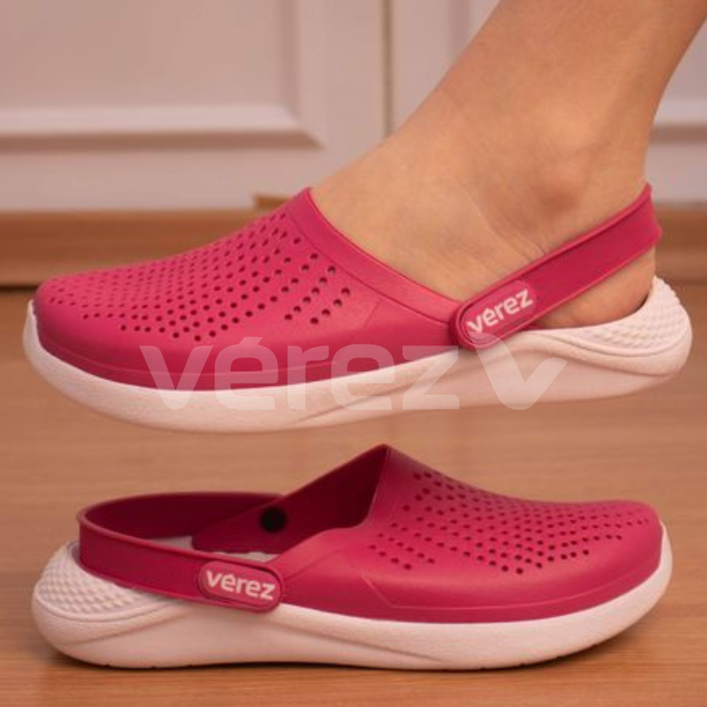 Babuche Vérez Pink Masculino e Feminino Conforto De Calçar Leve