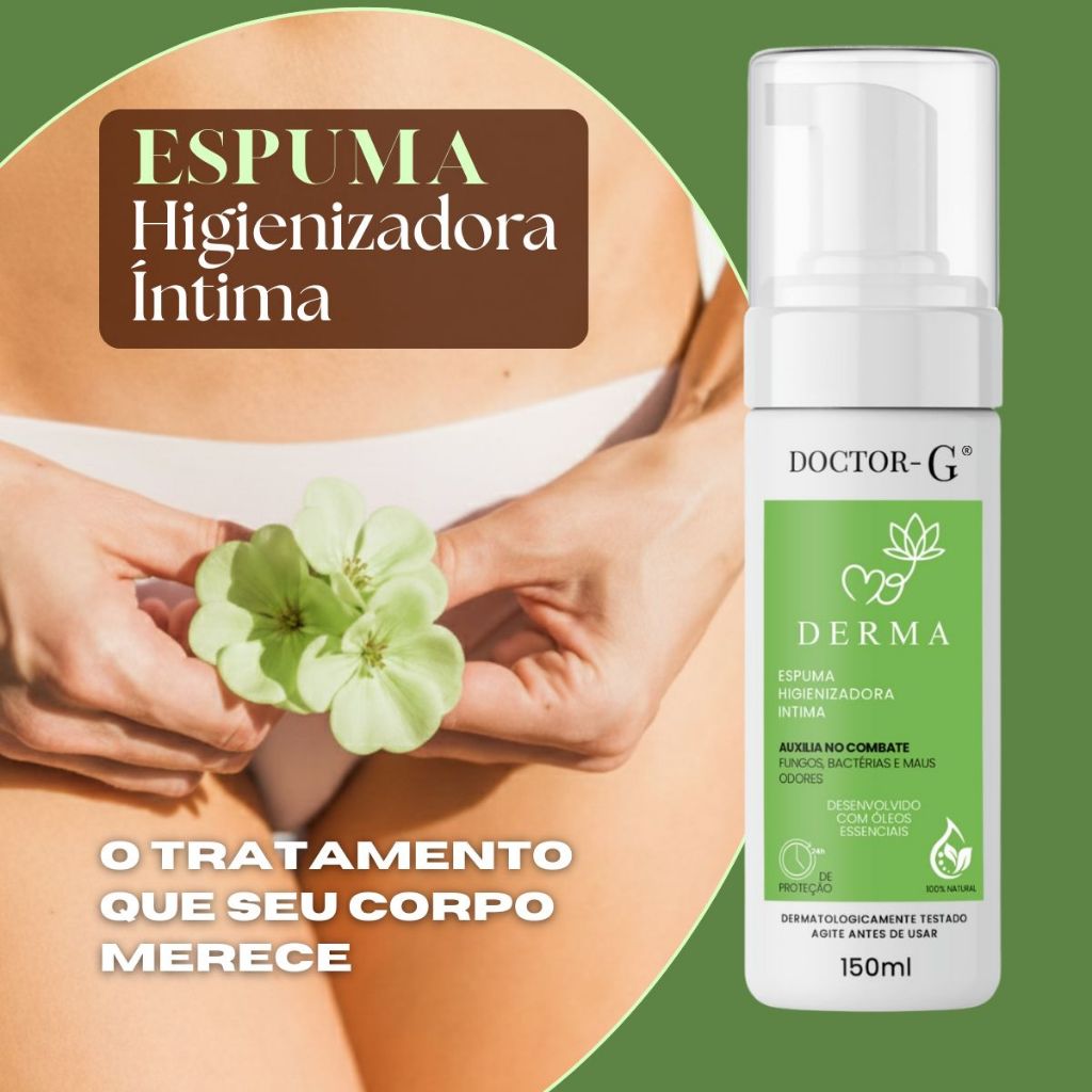 Combate Candidíase de Repetição e Vaginose Bacteriana - Sabonete Íntimo em espuma moderma 150ml