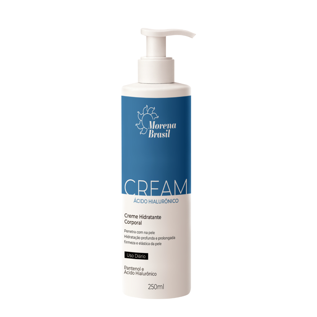 Hidratante Desodorante Corporal Ácido Hialurônico 💙 Morena Brasil | 250ml