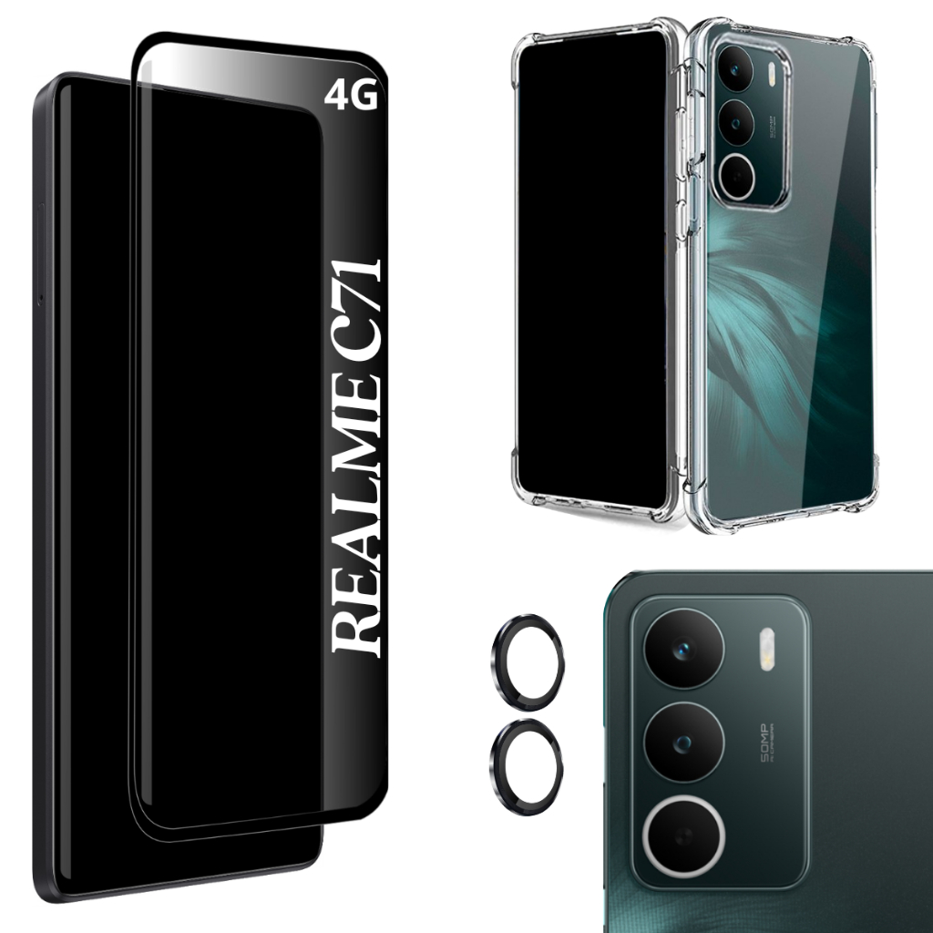 Película Privacidade Fosca Para Realme C71 4G - Câmera Individual - Capa em Oferta na Shopee