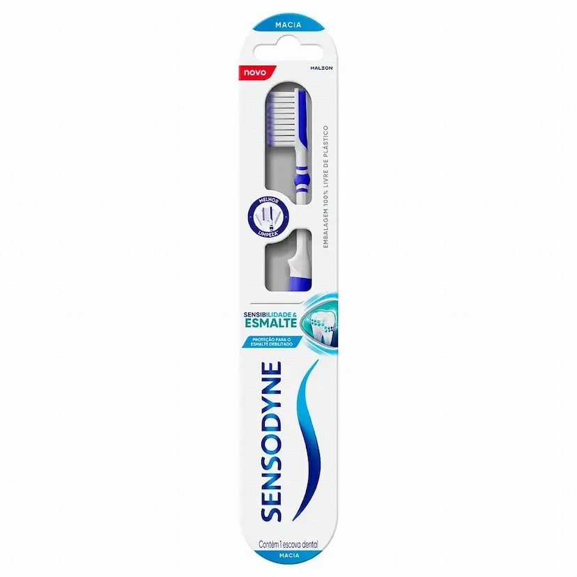 Escova Dental Sensodyne Sensibilidade & Esmalte Com 1 Unidade em Oferta na Shopee