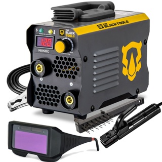 Maquina Inversora De Solda 120a 220v Com Óculos Automático Cinza - Escuro The Black Tools em Oferta na Shopee