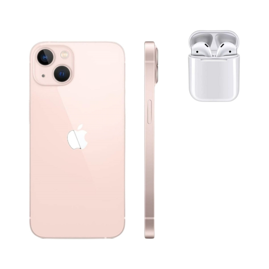 Vitrine Apple Iphone 13 Rosa 128gb + Fone de Ouvido Bluetooth