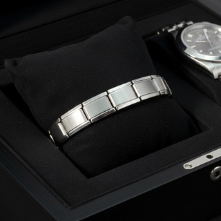 Bracelete Pulseira De Corrente Masculino Aço Inox Cromada Luxo Premium Resistente Leve Masculina em Oferta na Shopee