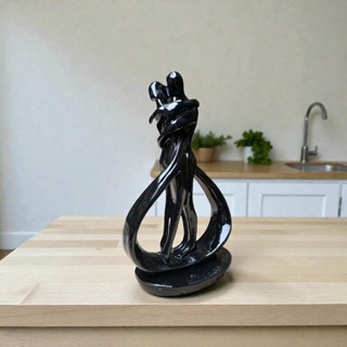 Estátua Escultura  Casal Abraçado Entrelaçado Minimalista Decorativo Luxo Decoração Quarto em Oferta na Shopee