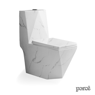 Vaso Sanitário Monobloco Porcê Supremus Mármore (PVS53MBSFB-BR) em Oferta na Shopee