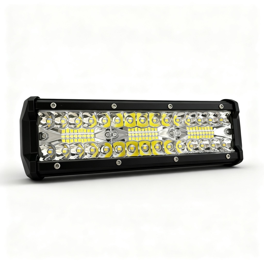 Farol Led Barra 180w 23,5cm Trator Carro Moto