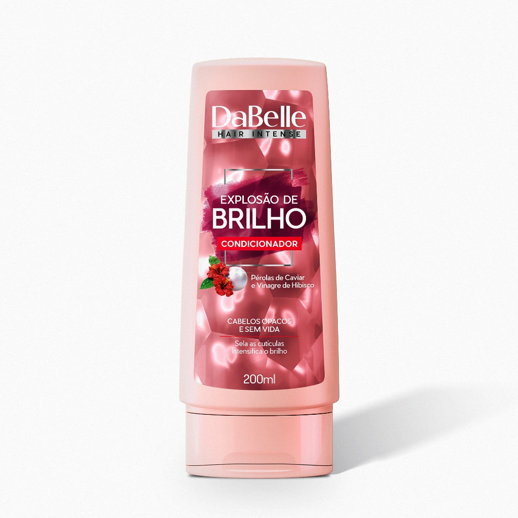 Condicionador  Explosão de Brilho Dabelle Hair 200ml em Oferta na Shopee