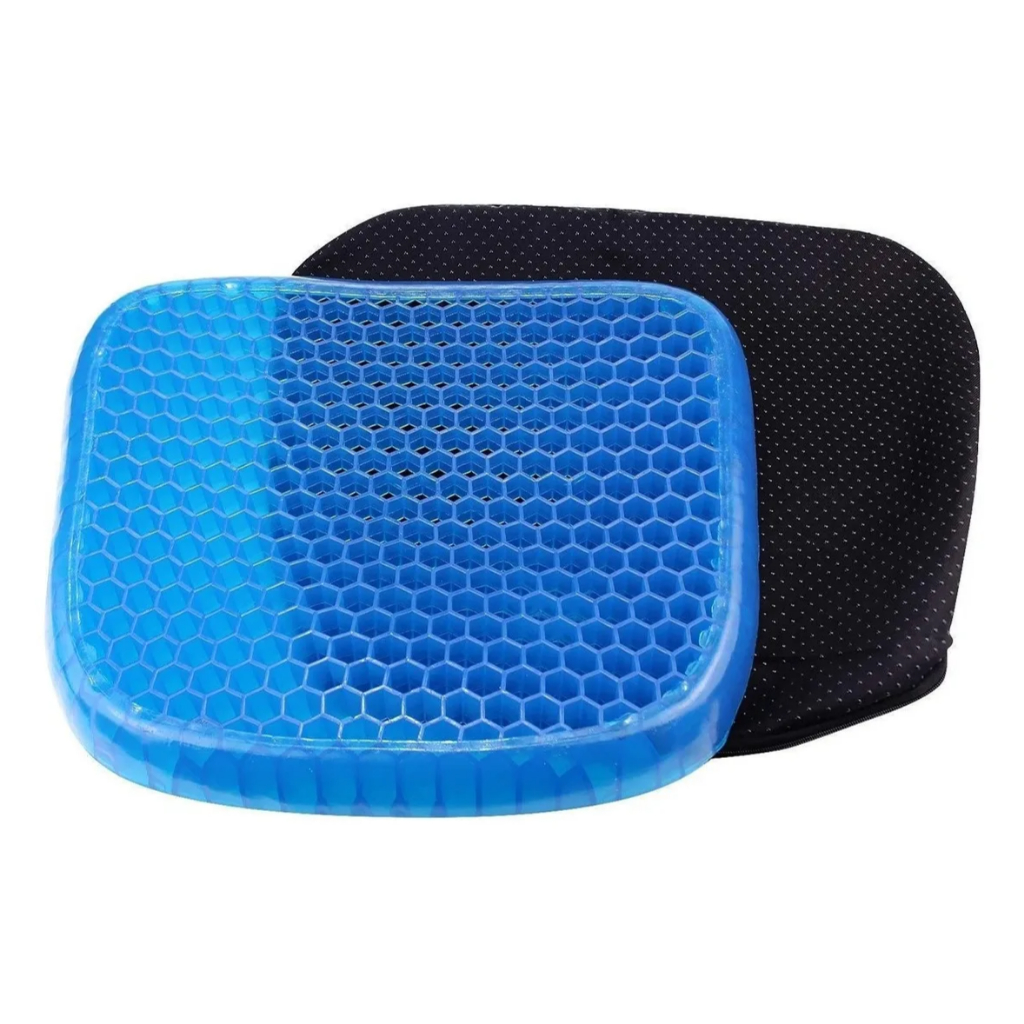 Almofada Egg Sit Ortopédica Alívio Imediato da Dor no Cóccix Silicone