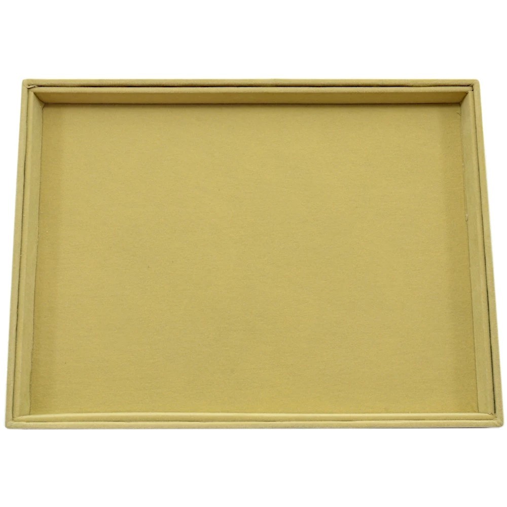 Bandeja Grande Lisa Atendimento para joias em Veludo Sem Capa