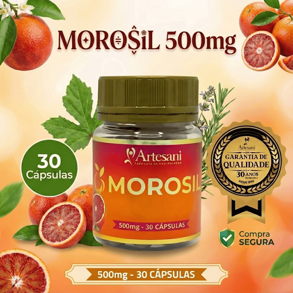 MOROSIL - 3O Cápsulas de 5OOmg | ORIGINAL com ENVIO IMEDIATO!