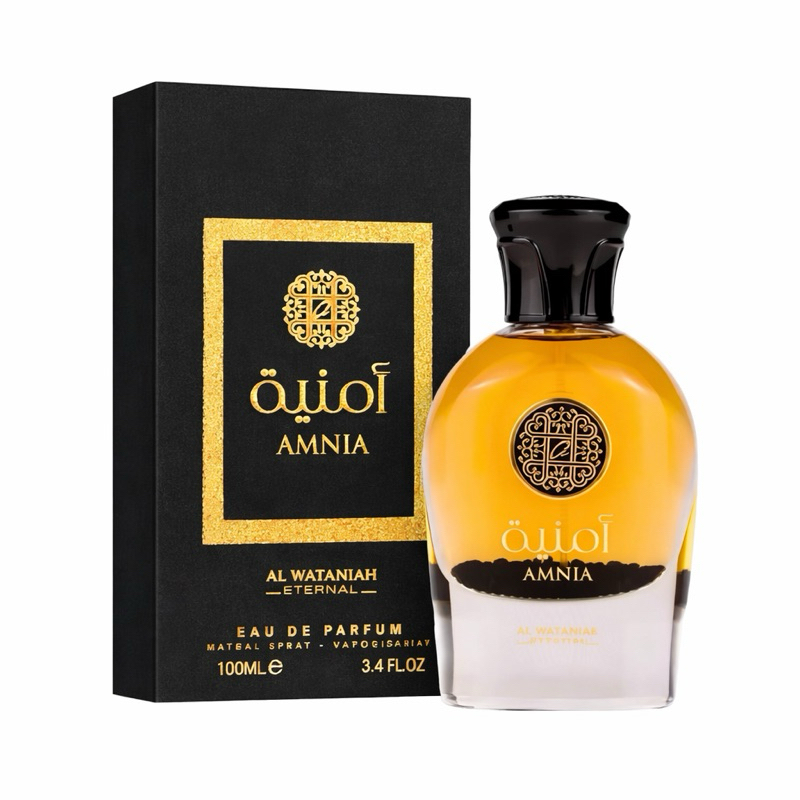 Perfume Amnia Al Wataniah Eau de Parfum Feminino 100ml Oriental Doce Luxuoso | Alta Fixação