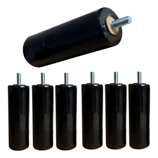 Kit Pé De Cama Box Pretas De 12 Cm Madeira em Oferta na Shopee