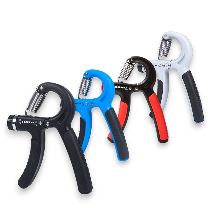 Hand Grip Fortalecedor de Mão Ajustável Treino de Antebraço Punho e Dedos Reabilitação Fisio Fitness em Oferta na Shopee