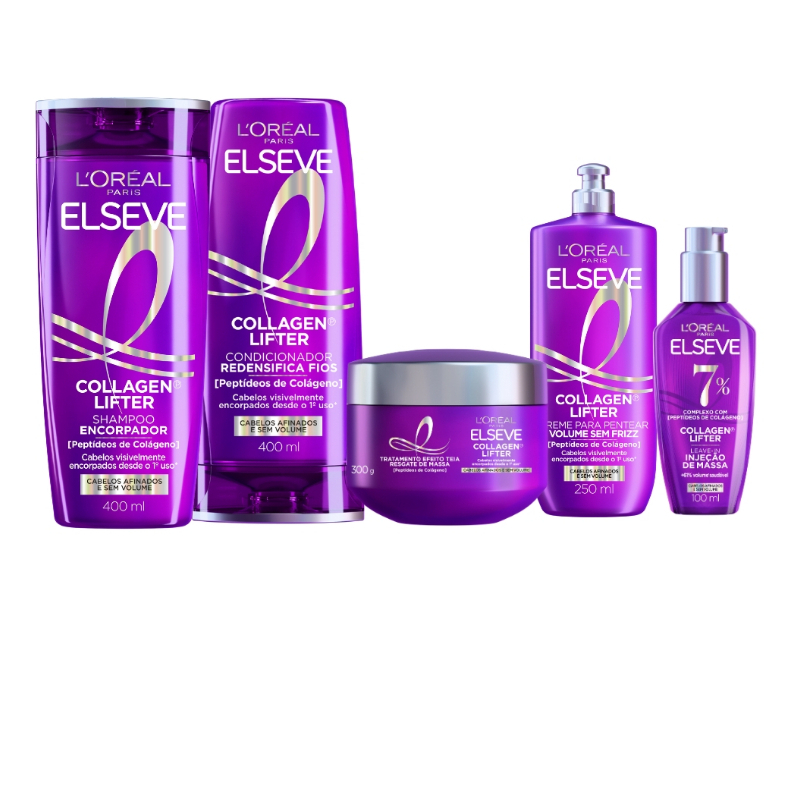 Kit Tratamento Completo L'oréal Paris Colágeno Lifter