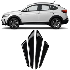Adesivo Protetor de Porta Para Carro Logo Resinado 3D 2004 F18E4F84D5F1E8