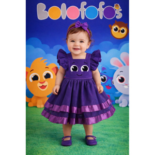 vestido  Bolofofos Pow em Oferta na Shopee