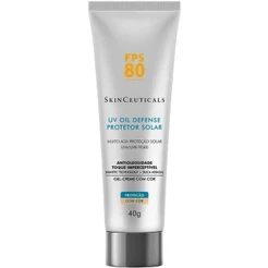 Protetor Solar Facial SkinCeuticals Uv Oil Defense FPS80 Com Cor Com 40g