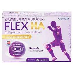 Flex HA Colágeno tipo ll com 30 cápsulas original em Oferta na Shopee