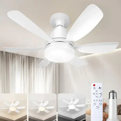 Ventilador com Luminária Mais Vendido com Conforto bivolt + controle remoto