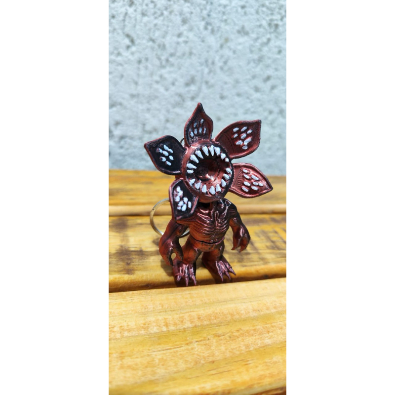 Demogorgon Stranger Things 10cm-Cheveiro Demogorgon-Chaveiro
