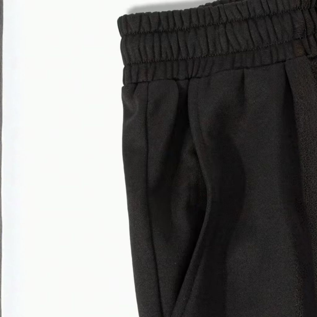 Calça Moletom Modelo Despojado Unissex Los Angels Wide Baggy Loose Fit