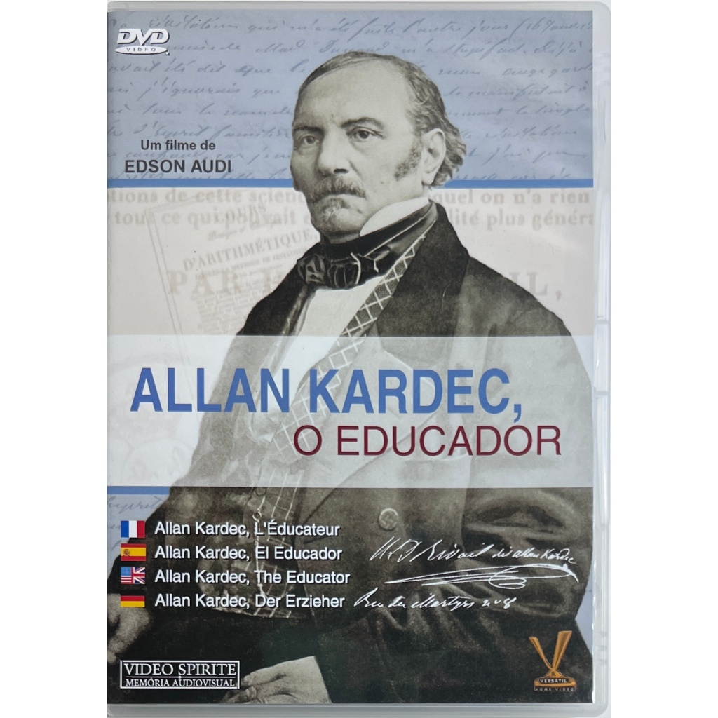 Allan Kardec - O Educador - Documentário 2004 - DVD Original