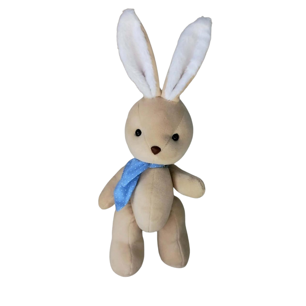 Coelho de Pelúcia Páscoa Grande 25CM Boneco Fofinho Brinquedo Presente Decoração Criança Pascoa lol
