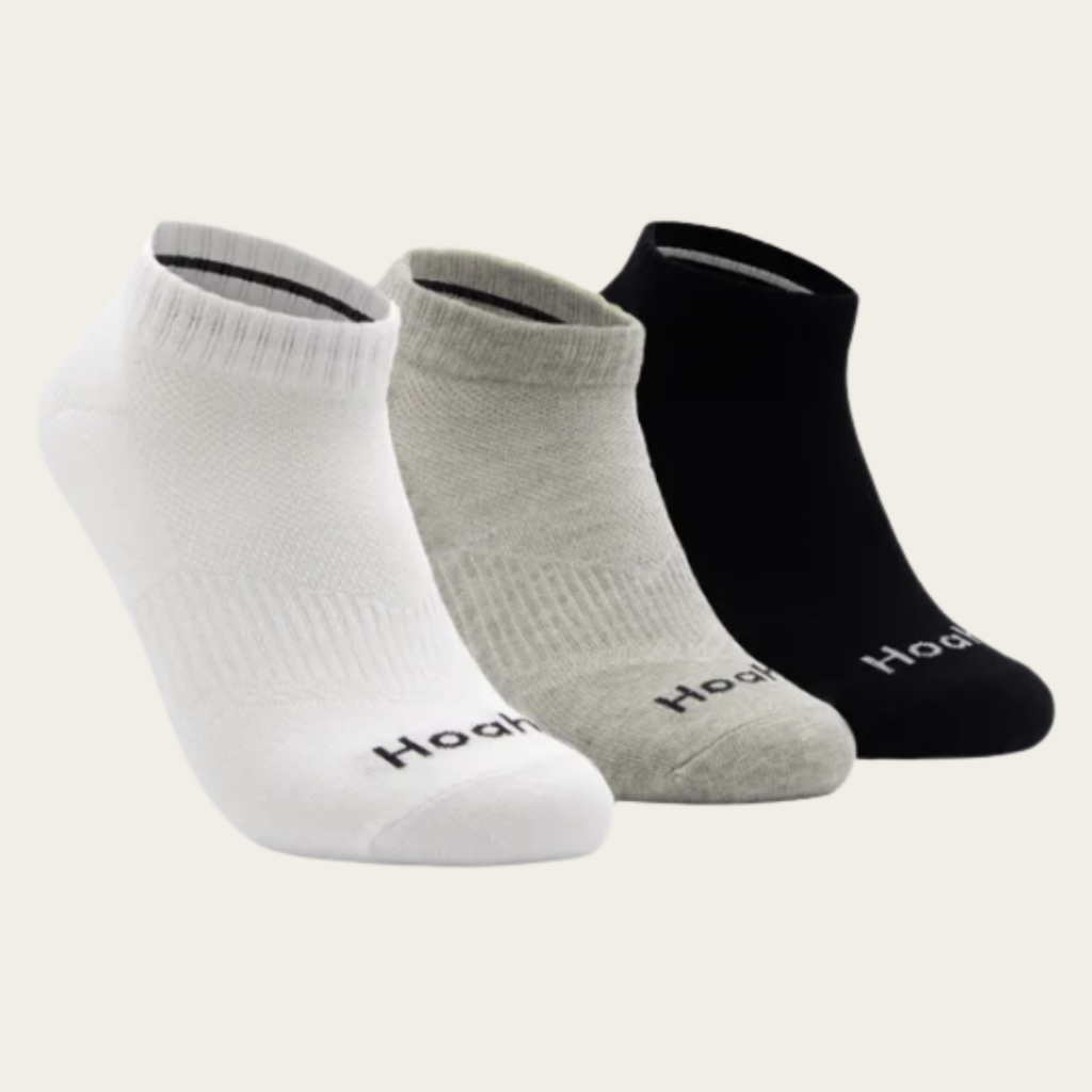 Meias Cano Curto Baixo Soquete Tornozelo Discreta Confortável Algodão Masculina Feminina Unissex Sapatilha Kit Hoahi