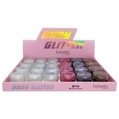 Gel Body Glitter  - Febella em Oferta na Shopee