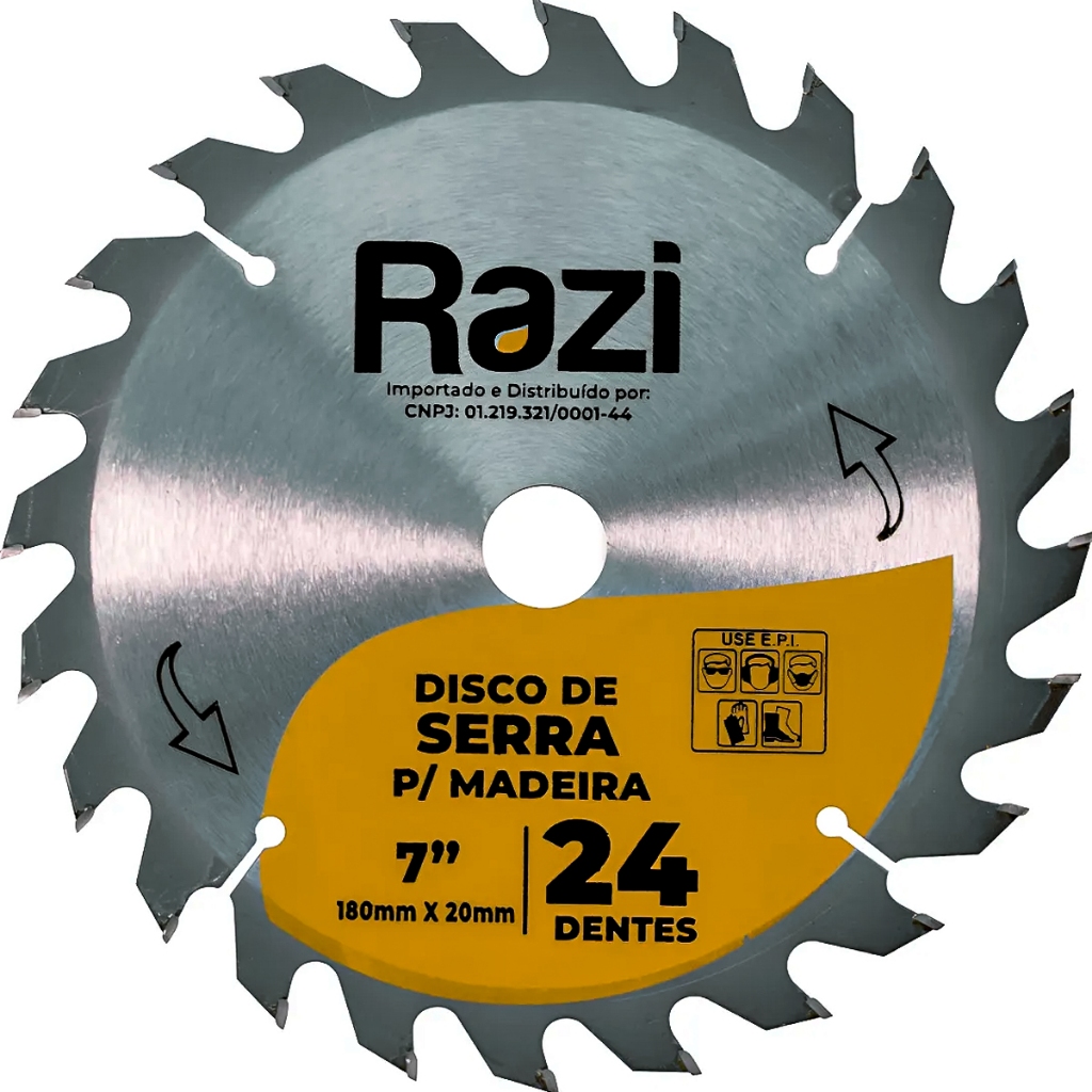 Disco De Corte Madeira Dura Macia Serra Circular Makitão 7.1/4Pol. 180X20mm 24 Dentes  Profissional em Oferta na Shopee