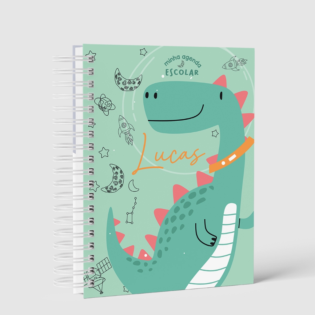 Agenda Escolar 2026 Menino - Vários Temas em Oferta na Shopee