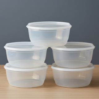 Kit 3 Pote Oval Plástico 3600 ml Microondas e Freezer em Oferta na Shopee